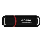 فلش مموری ای دیتا مدل UV150 ظرفیت 64 گیگابایت، رابط USB 3.2 Gen1، سرعت خواندن 90 مگابایت بر ثانیه، طراحی درپوش‌دار، سازگار با گوشی، تبلت، کامپیوتر و تلویزیون - تصویر 3