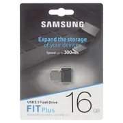 فلش مموری 16 گیگابایت سامسونگ مدل Fit Plus USB3.1 با طراحی بندانگشتی، مقاوم در برابر آب، ضربه، شوک و گرد و غبار و سازگار با همه سیستم‌عامل‌ها - تصویر 3