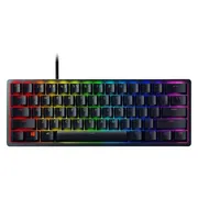 کیبورد گیمینگ ریزر مدل Huntsman Mini، سوییچ مکانیکال Optical بنفش، Tenkeyless، نورپردازی RGB - تصویر 1