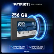 اس اس دی اینترنال SATA III پتریوت مدل P220 ظرفیت 256 گیگابایت - تصویر 2