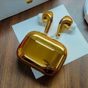 هدفون بلوتوثی اپل AirPods Pro NEW GLD با نویز کنسلینگ فعال (ANC)، درگاه شارژ USB Type-C، دارای پشتیبانی از فرمان لمسی، مقاوم در برابر رطوبت و عرق - تصویر 4