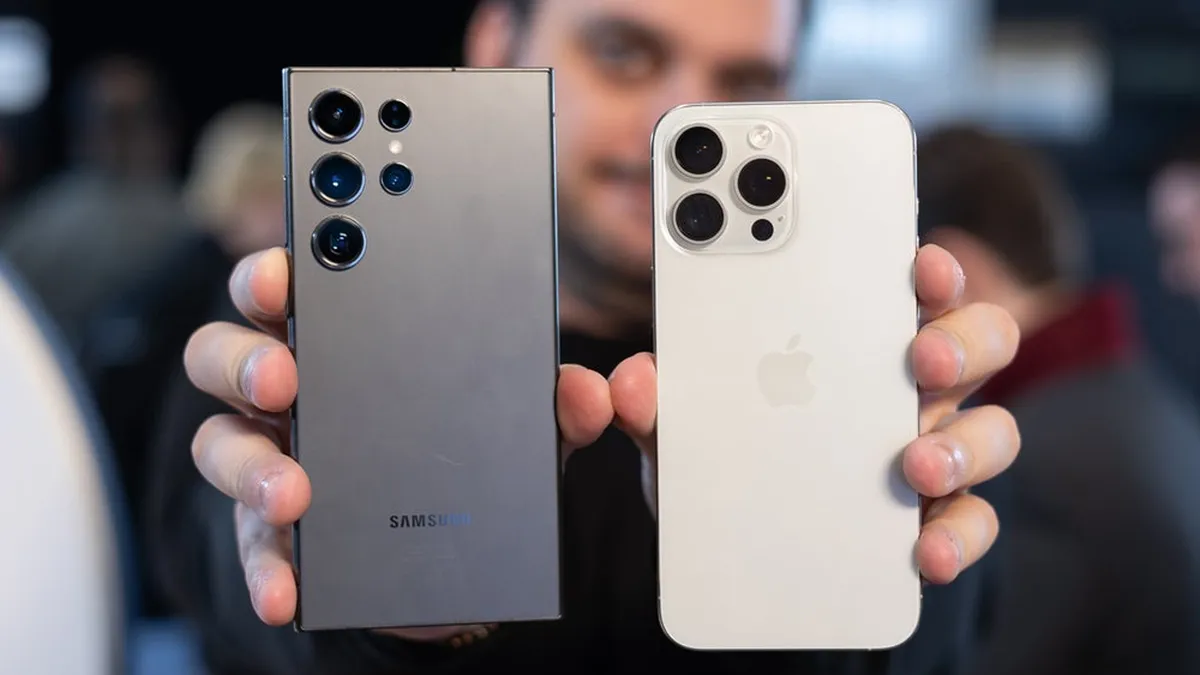سرعت دانلود و آپلود 5G گلکسی S24 نسبت به آیفون 15 بیشتر است