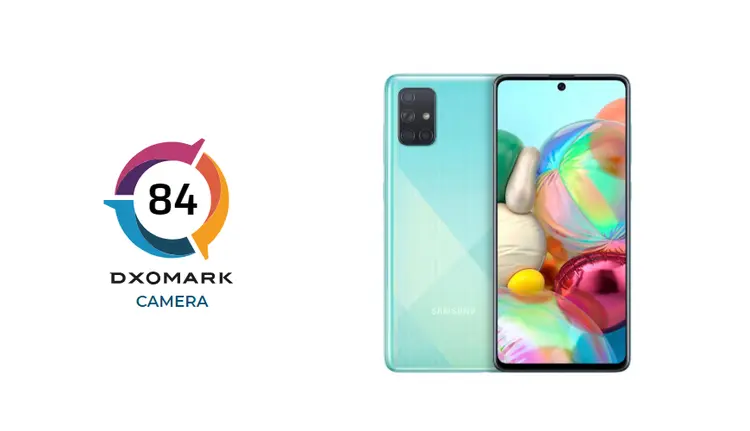 galaxy a71 dxomark