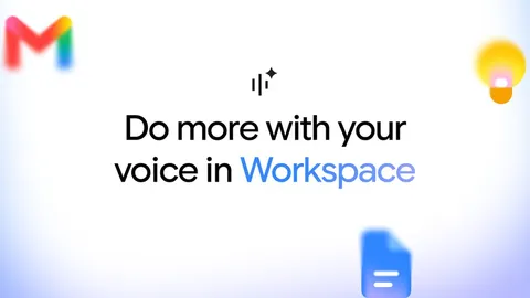 آموزش Gmail Live و Docs Live و Keep Live؛ کار با صدا در Workspace