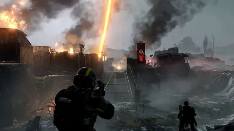 امتیاز بازی Helldivers 2 به حالت Mixed درآمد