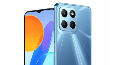 آنر X8 5G با پردازنده اسنپدراگون 480 پلاس و دوربین 48 مگاپیکسلی معرفی شد