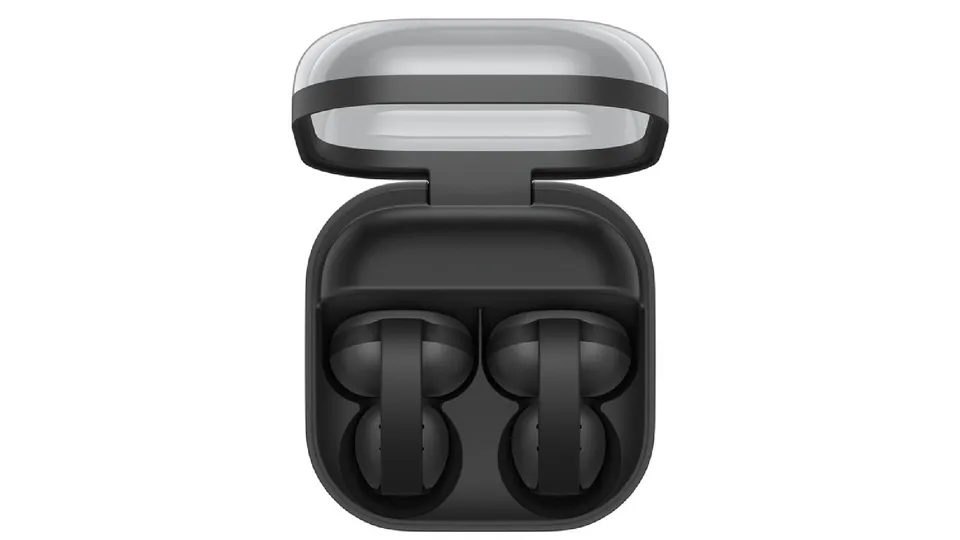 Galaxy Buds On clip-on earbuds close view