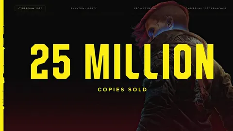 فروش بازی Cyberpunk 2077 به بیش از 25 میلیون نسخه رسید
