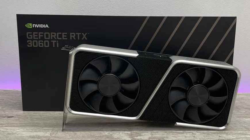 کارت گرافیک انویدیا RTX 3060 Ti - طراحی ظاهری