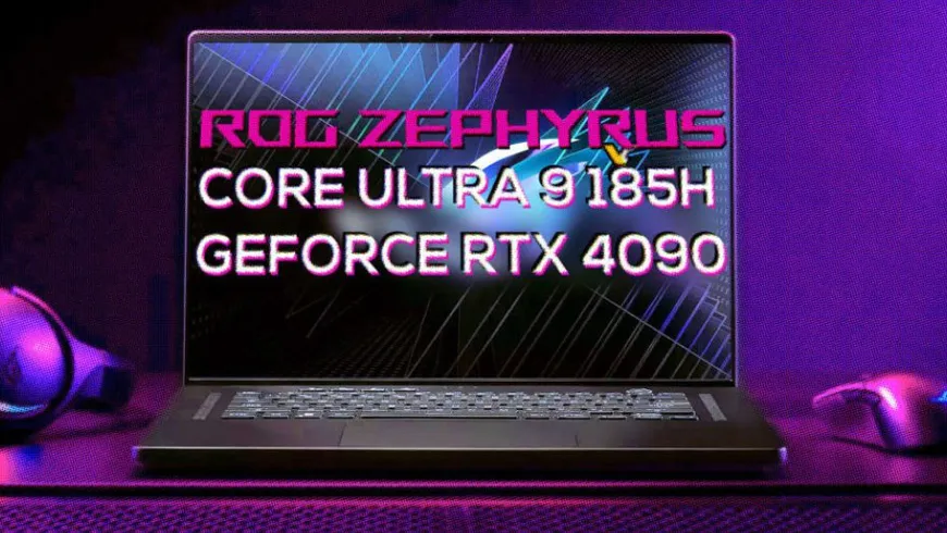 ایسوس در حال آماده سازی لپتاپ گیمینگ ROG Zephyrus M16 با Core 9 Ultra 185H و RTX 4090 است