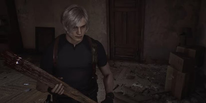 leon-kennedy-in silent hill 2 remake