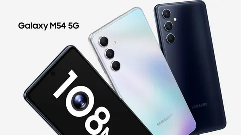 گلکسی M54 با دوربین اصلی 108 مگاپیکسلی معرفی شد