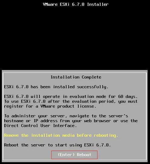 نصب ESXI 6.7 - 10
