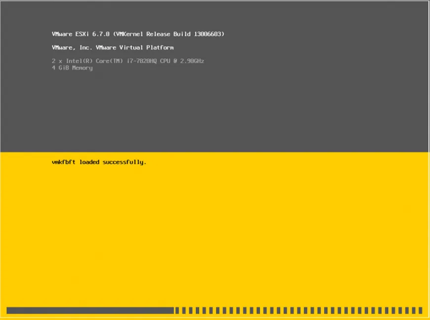 نصب ESXI 6.7 - 2