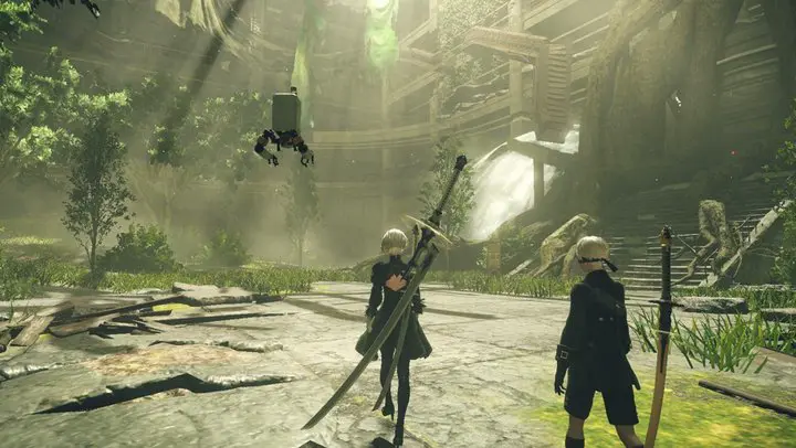 nier Automata gameplay