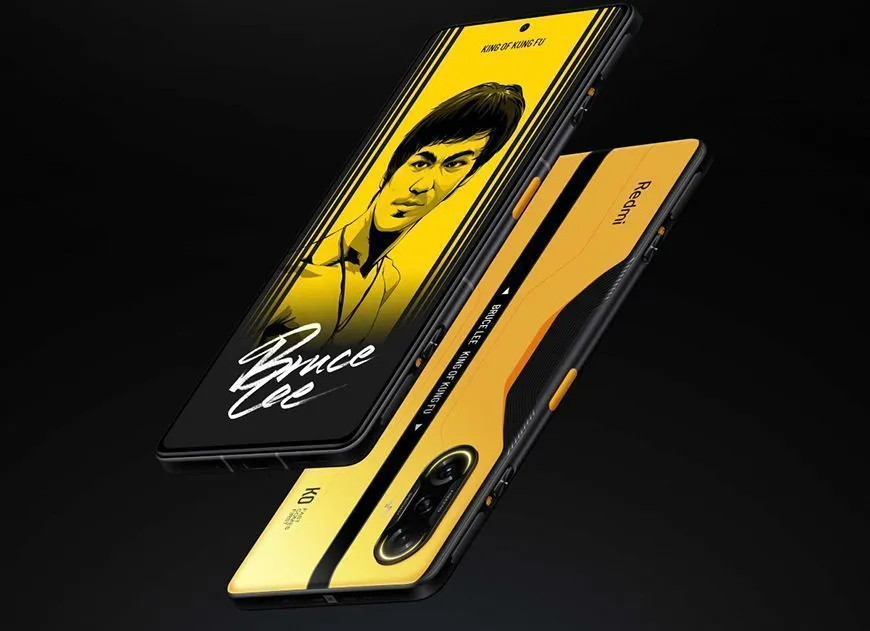 نسخه‌ی Bruce Lee special edition از گوشی ردمی k40 Gaming Edition