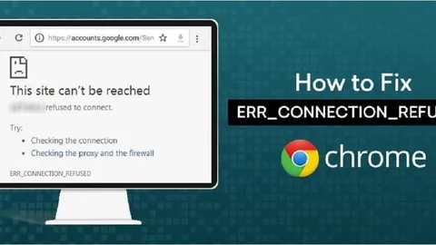 نحوه رفع ارور ERR_Connection_Refused