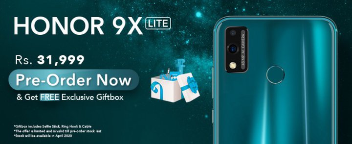 پیش فروش آنر 9X Lite