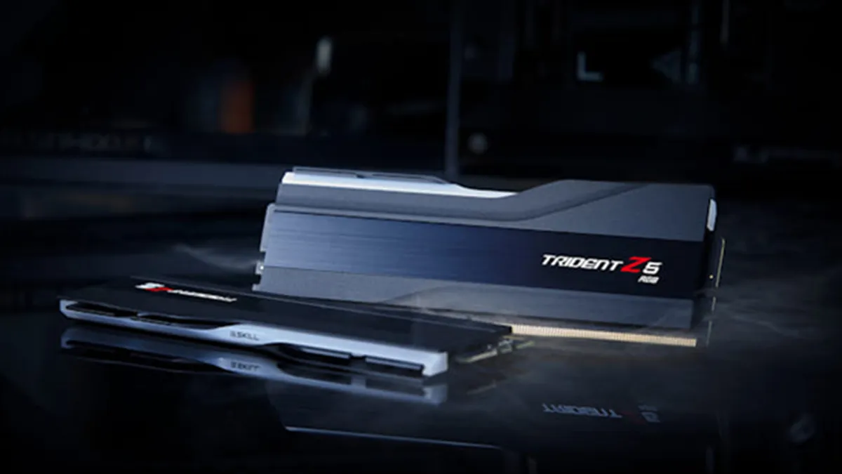معرفی حافظه‌های رم DDR5 فوق سریع G.Skill؛ رکورد جدید با سرعت‌های 8000 و 9000 مگاهرتز