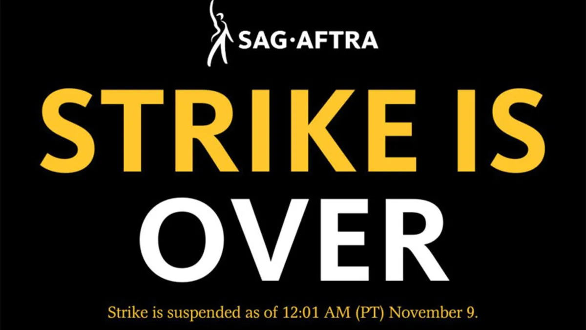 اعتصابات SAG-AFTRA پس از یک سال به پایان رسید؛ اعمال قوانین جدید در زمینه هوش مصنوعی