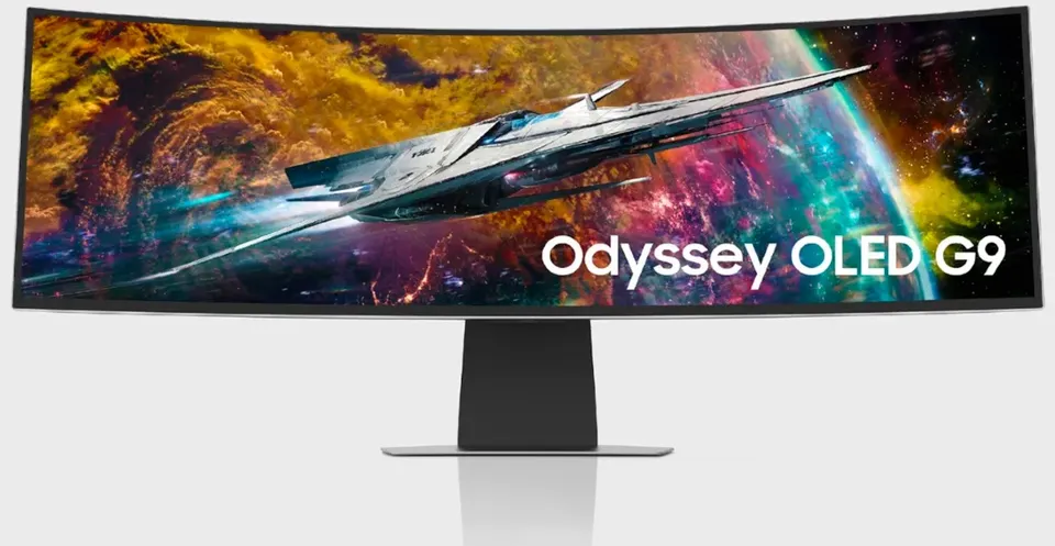 سامسونگ هیجان‌انگیزترین مانیتورهای دنیا را رونمایی کرد: از مدل فوق عریض OLED تا هیولای ۵۷ اینچی 8K