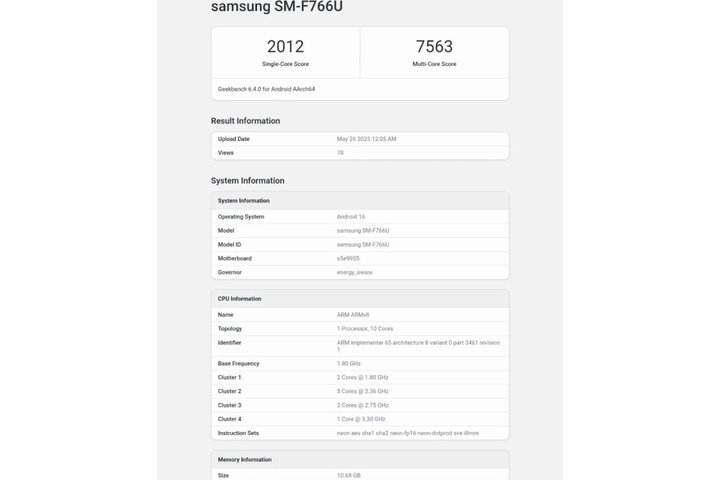 samsung z flip fe 7