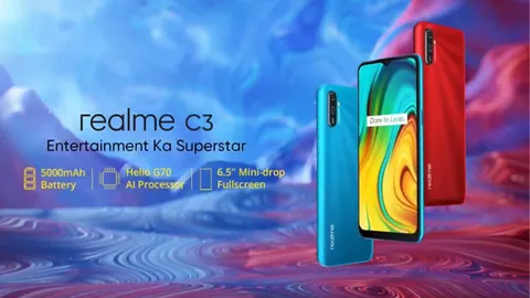 گوشی ریلمی C3 رونمایی شد؛ یک تلفن قدرتمند 100 دلاری