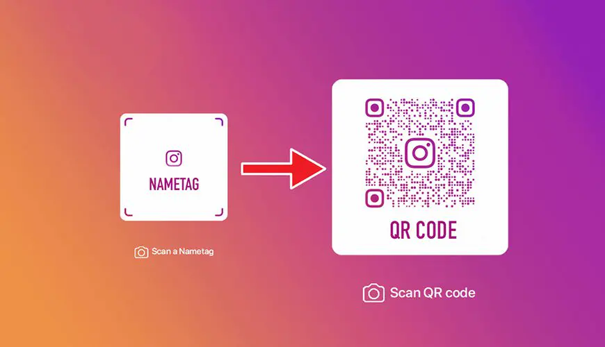 فیسیت اسکن QR کد پیج‌های اینستاگرام با دوربین معمولی فراهم شد