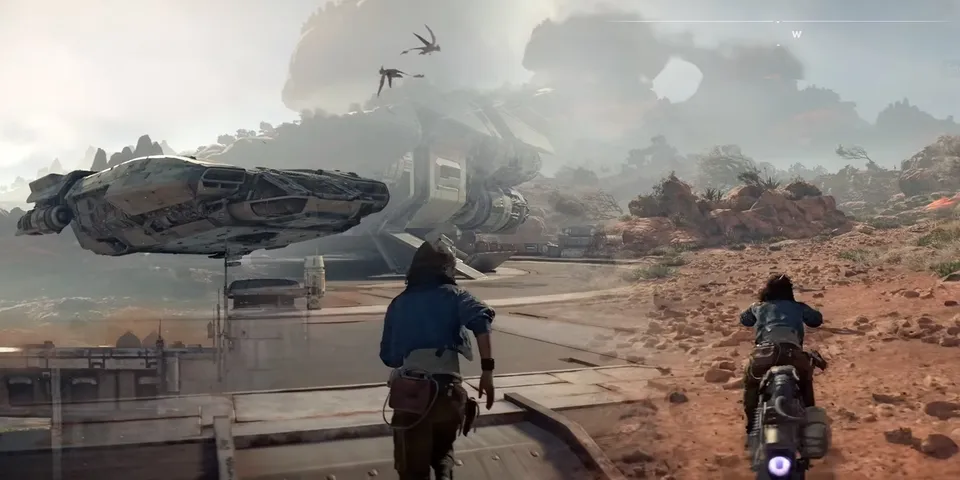 عنوان Star Wars Outlaws در اواخر سال 2024 عرضه خواهد شد