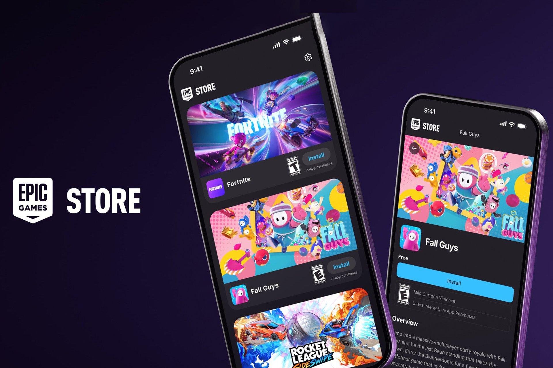 the epic games mobile store