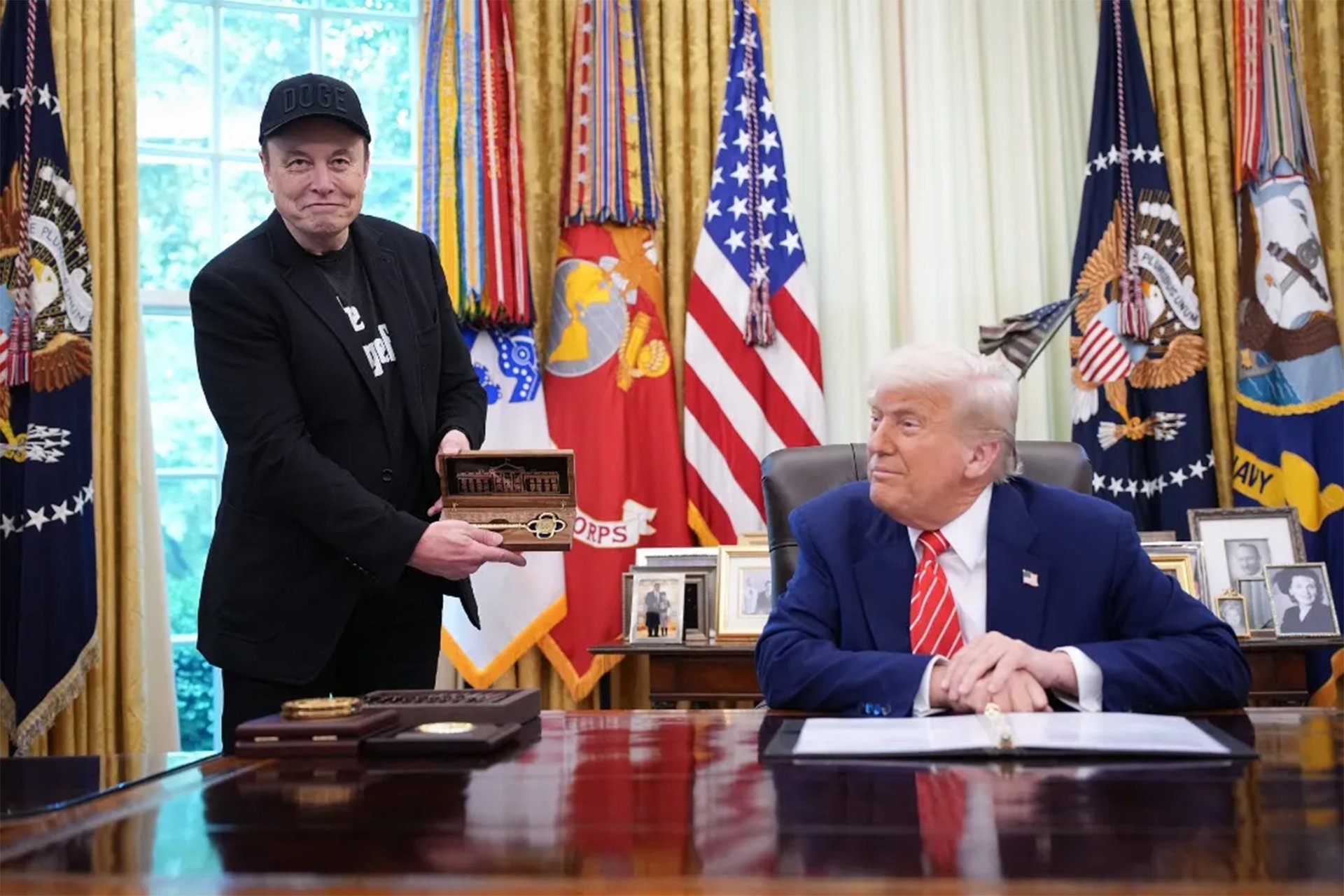 trump elon musk