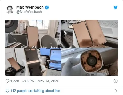 توییت  Max Weinbach درباره دوربین چهارم وان پلاس 8 پرو
