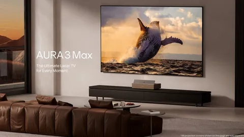 ژیامی AURA 3 Max؛ اولین پروژکتور UST با ۴K و ۱۲۰ هرتز در IFA